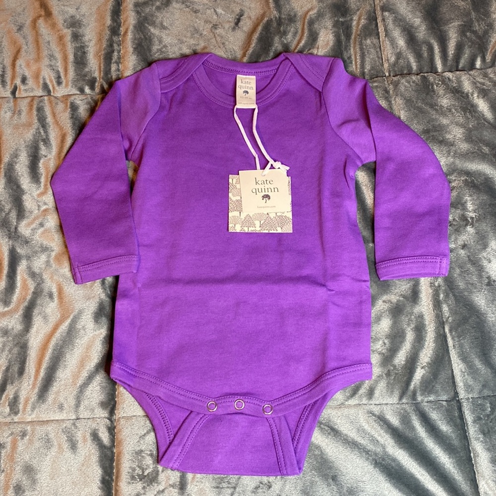 NEW Kate Quinn long sleeve lap neck bodysuit